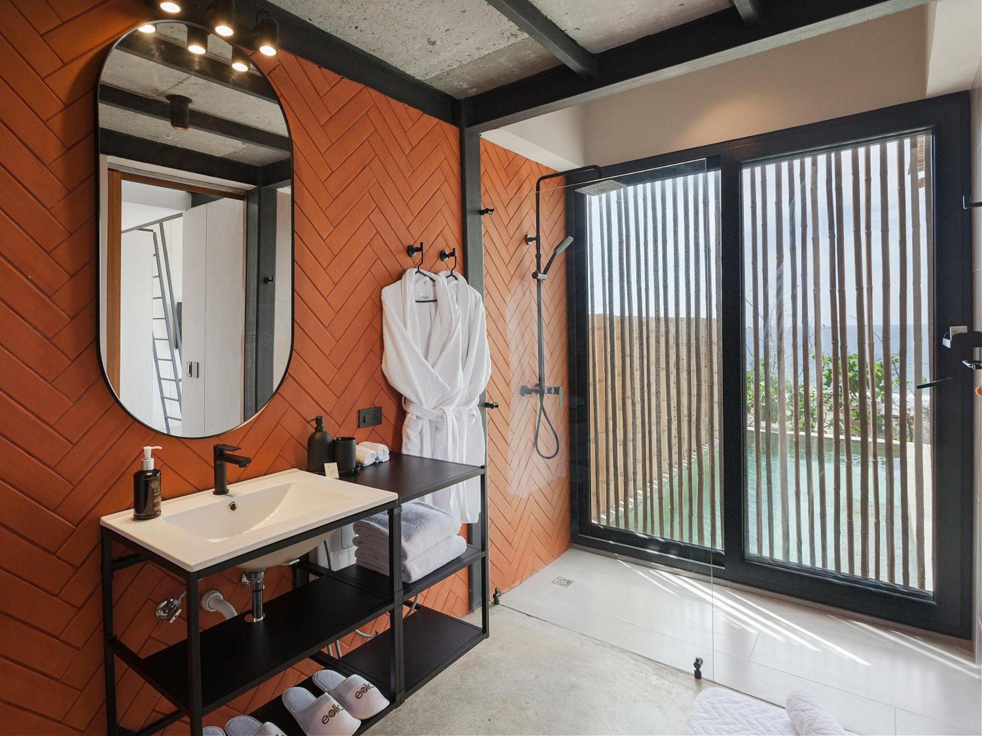 Eolia Sustainable Design Hotel مانتا المظهر الخارجي الصورة